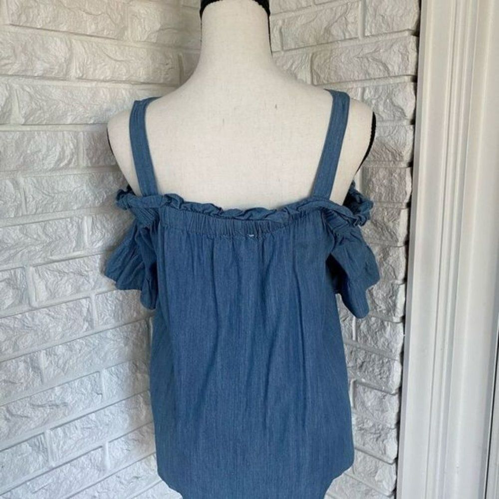 Off the Shoulder Ruffled Top - Picture 3 of 5